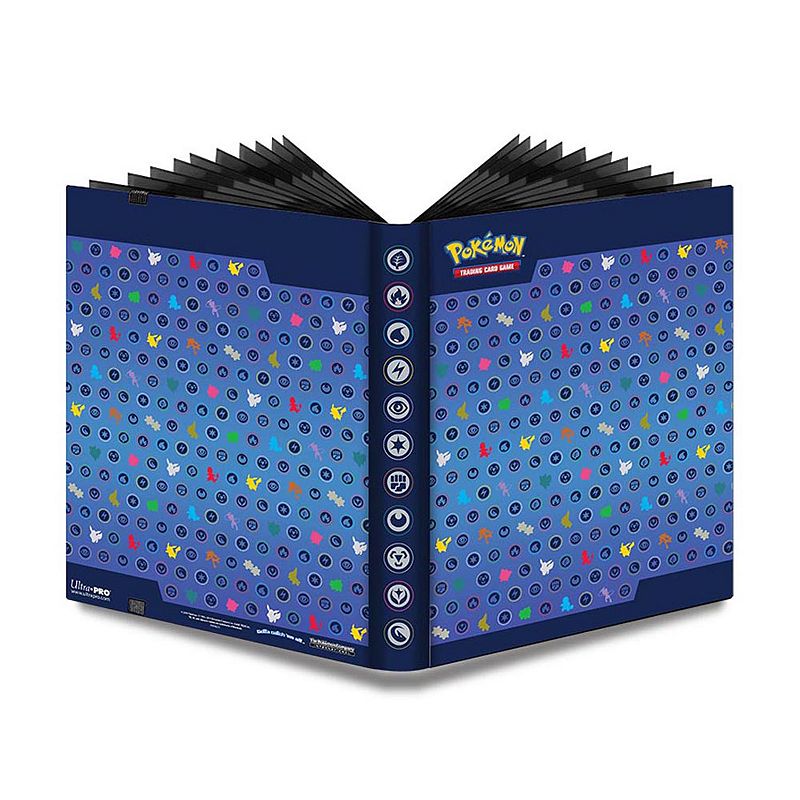Pokemon Silhouettes Full-View Pro 9-Pocket Binder by Ultra Pro, Multicolor