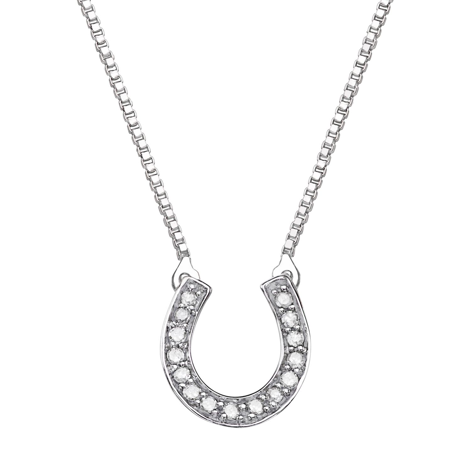 horseshoe necklace