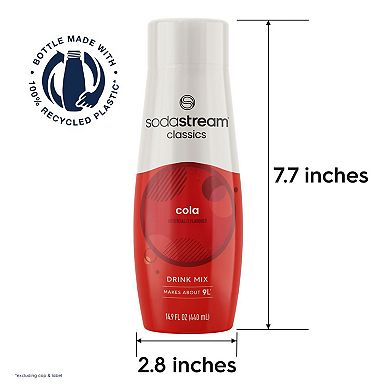 SodaStream Fountain Style 14.8-oz. Crafted Cola Sparkling Drink Mix