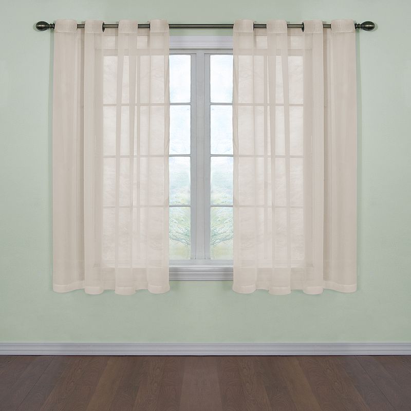 Curtainfresh Grommet Voile 59" x 95" Panel