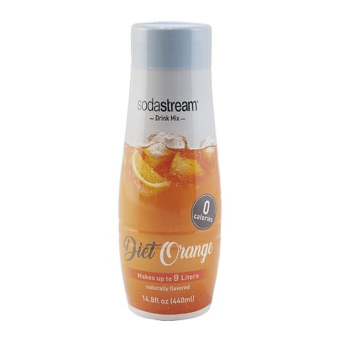 SodaStream Fountain Style 14.8oz. Diet Orange Sparkling Drink Mix