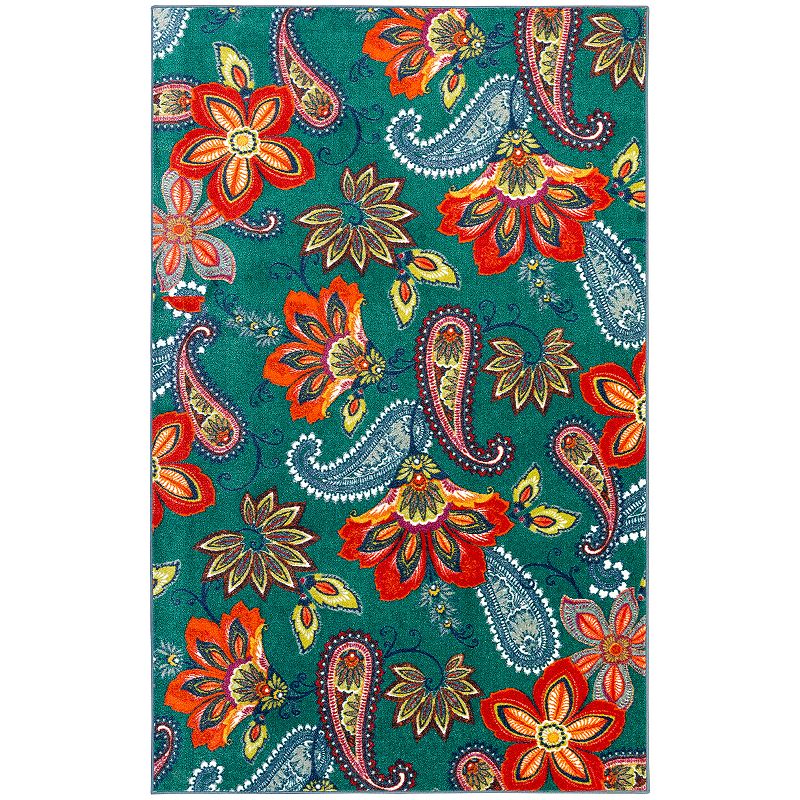 Mohawk Home Whinston Floral Rug, Multicolor, 5X8 Ft