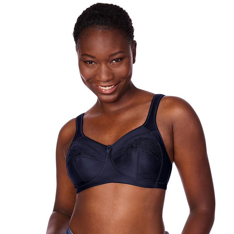 Amoena Mastectomy Bra: Isadora Wireless, Women's, Size: 38 Ddd, Dark Blue