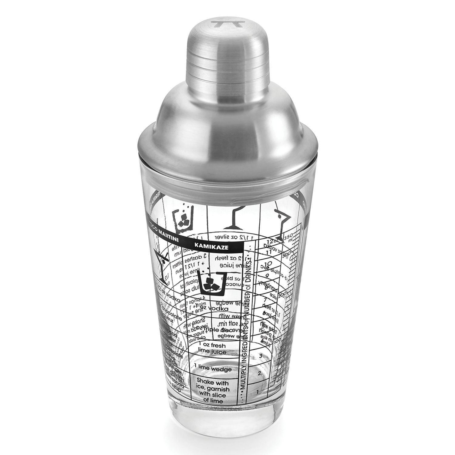 KSP Mixy Cocktail Shaker - Set of 5 (Stainless Steel)