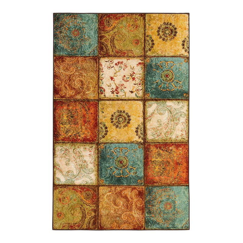 50180029 Mohawk Home Artifact Panel Rug, Multicolor, 4X5 Ft sku 50180029