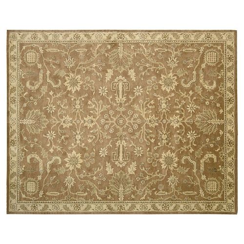 Nourison Jaipur Traditional Framed Floral Wool Rug