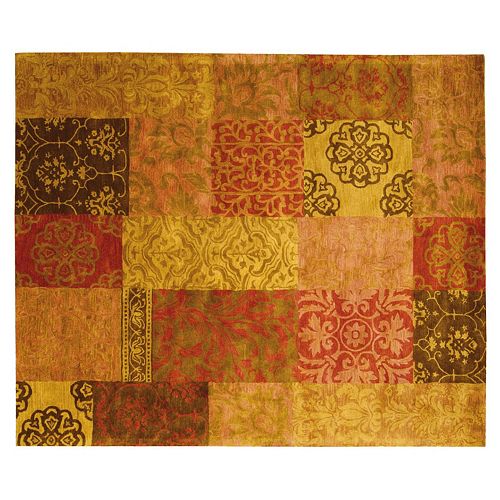Nourison Jaipur Traditional Patchwork Floral Wool Rug