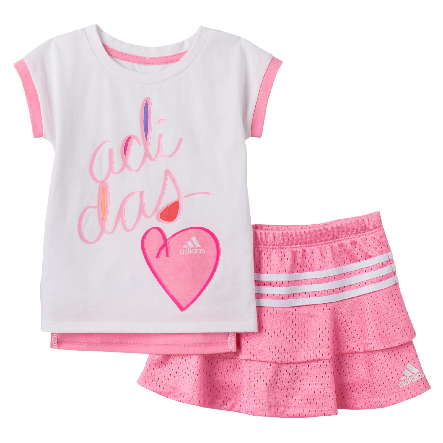 toddler girl adidas shirt