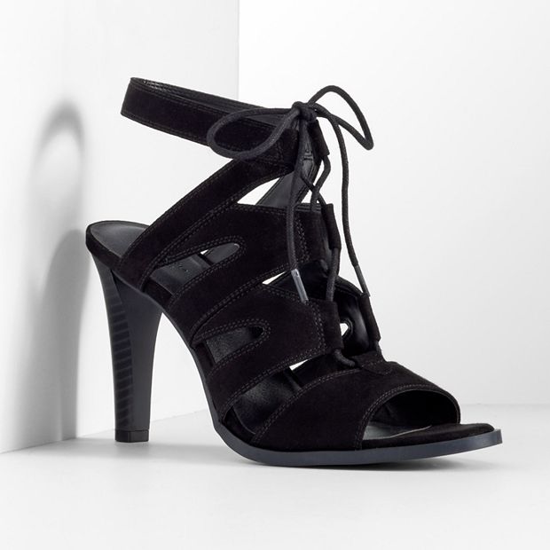 Simply Vera Vera Wang Block Heel Sandals