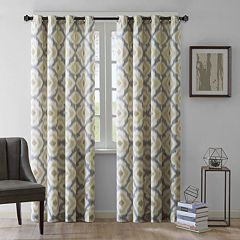 Yellow Grommet Cotton Curtains Drapes Window Treatments Kohl S