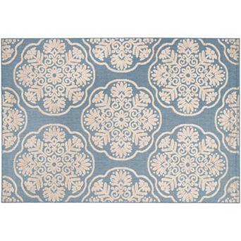 Safavieh Cottage Kennebunkport Medallion Indoor Outdoor Rug