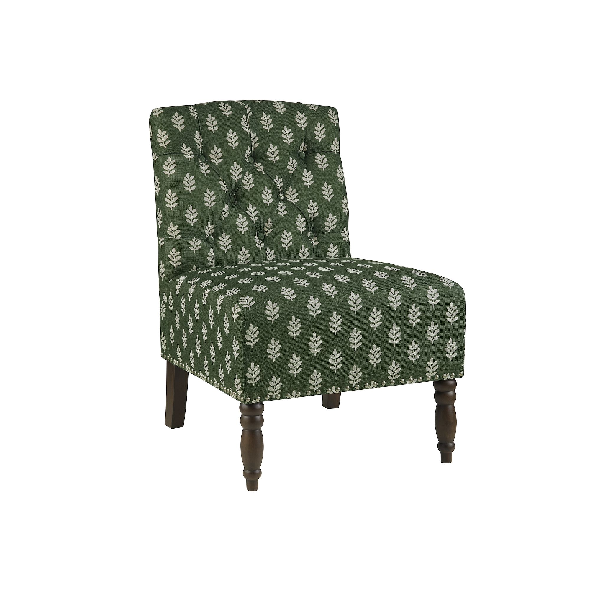 Madison Park Serena Accent Chair, Green
