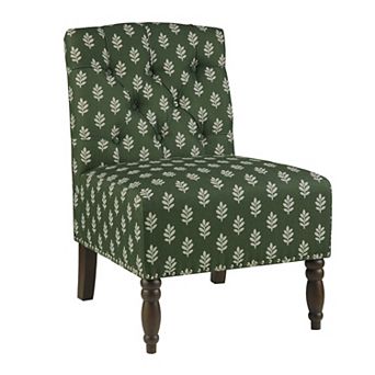 Madison Park Serena Tufted Armless Accent Chair