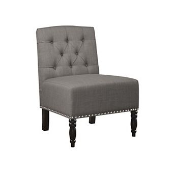 Madison Park Serena Tufted Armless Accent Chair