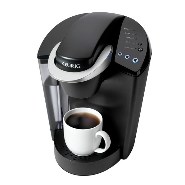 Keurig K40 Elite Brewing System Black Coffee Maker 6 Cups K Cup 3 Sizes