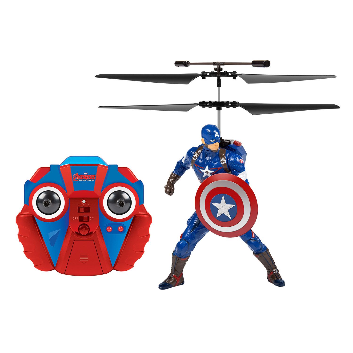 captain america helicopter toy