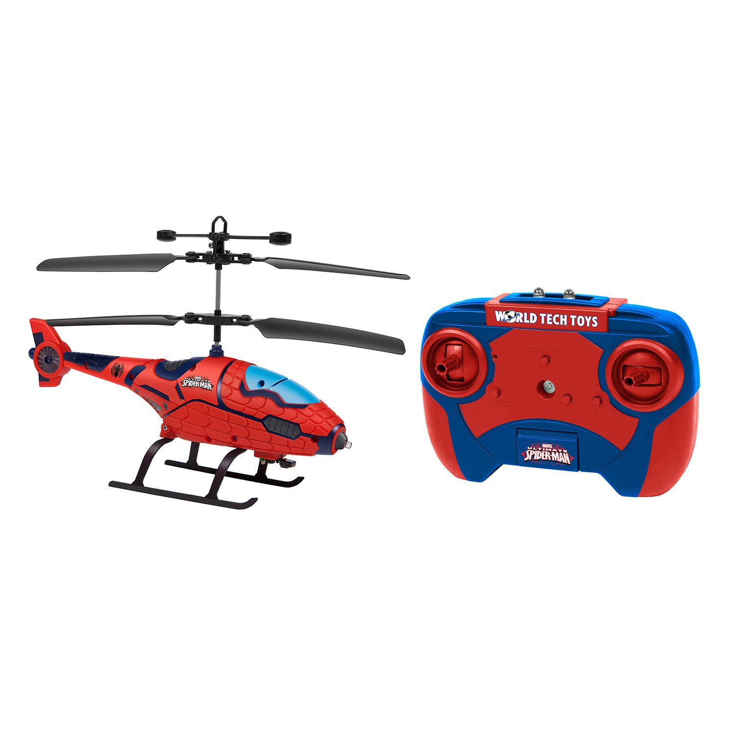 spiderman helicopter toy