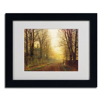 Trademark Fine Art ''Whitby'' Matted Framed Art