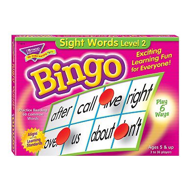 TREND enterprises Sight Words Level 2 Bingo Game