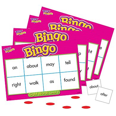 TREND enterprises Sight Words Level 2 Bingo Game