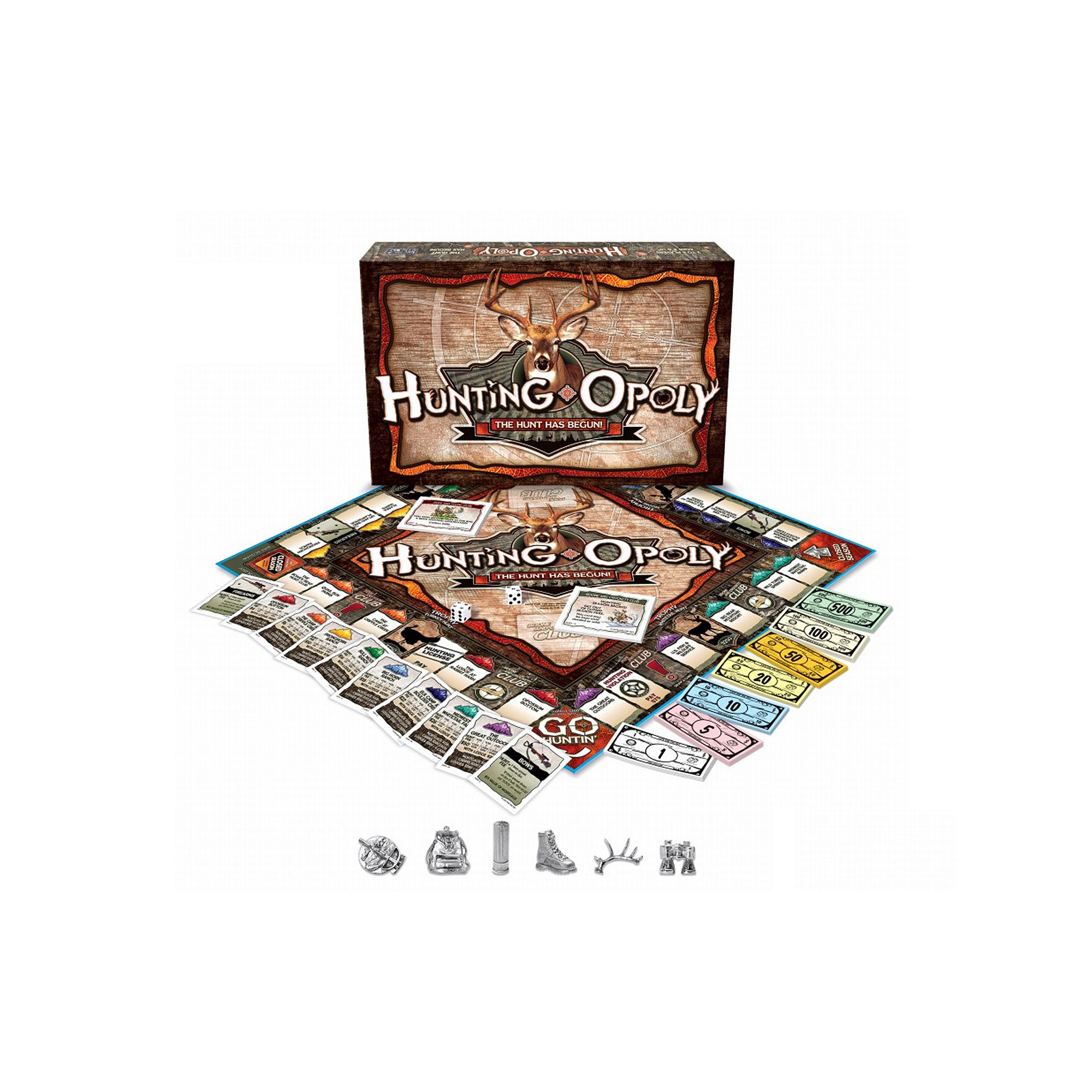 Late For The Sky Hunting-opoly Board Game, Multicolor