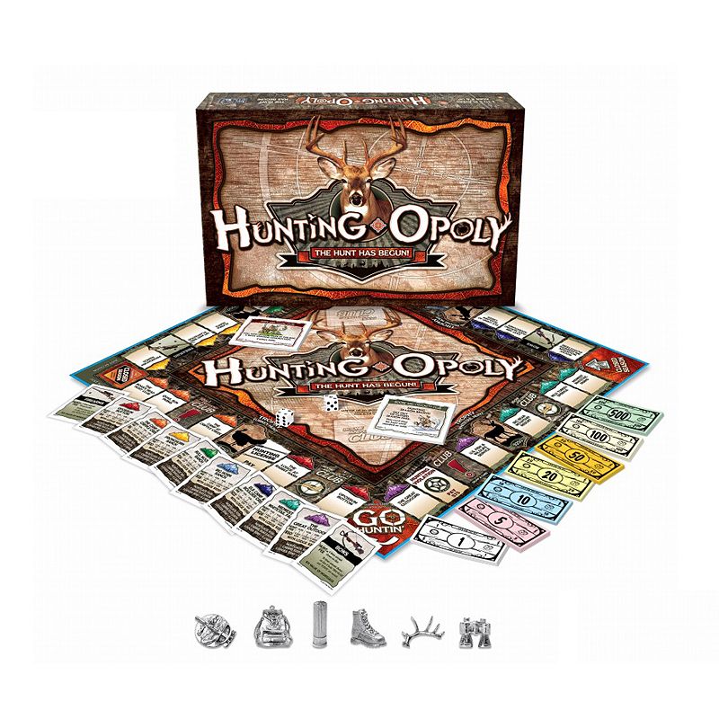 Late For The Sky Hunting-opoly Board Game, Multicolor