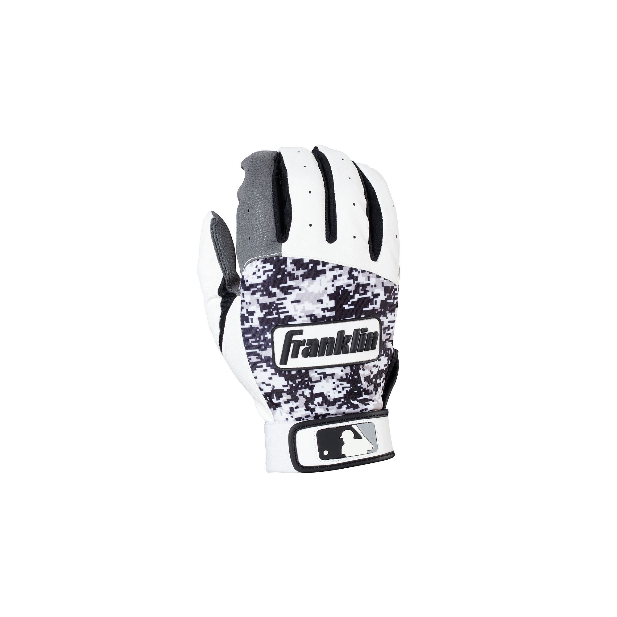Franklin Sports Digitek Series Batting Glove - Adult, Gray White Black