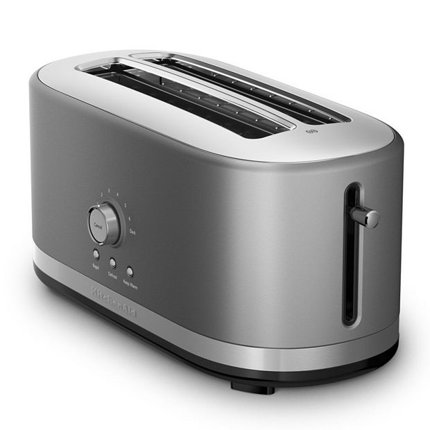 KitchenAid 2-Slice Long Slot Toaster in Onyx Black