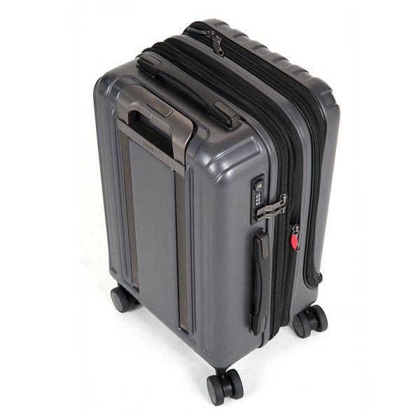 Delsey Titanium 19-Inch International Hardside Spinner Carry-On Luggage