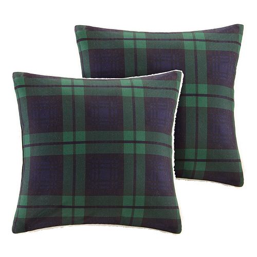 Woolrich Brewster Plaid Throw Pillow 2 Piece Set