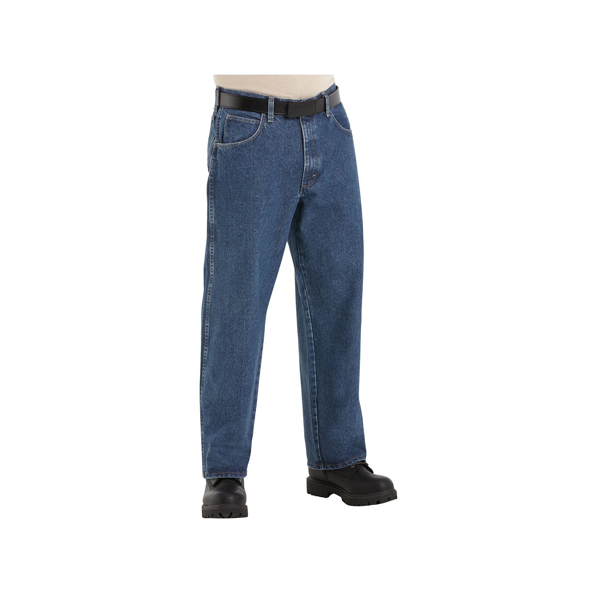 Mens Bulwark FR EXCEL FR Loose-Fit Jeans, Size: 33X34, Blue