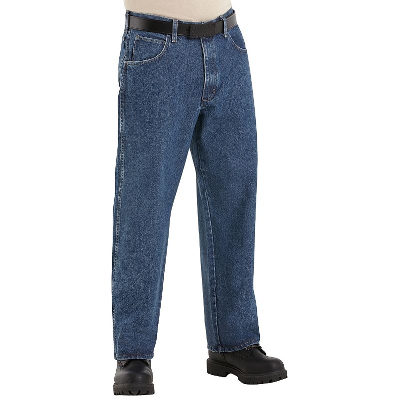 61184455 Mens Bulwark FR EXCEL FR Loose-Fit Jeans, Size: 38 sku 61184455