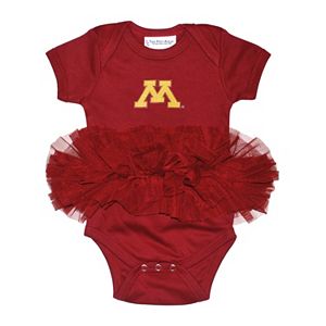 Baby Minnesota Golden Gophers Tutu Bodysuit