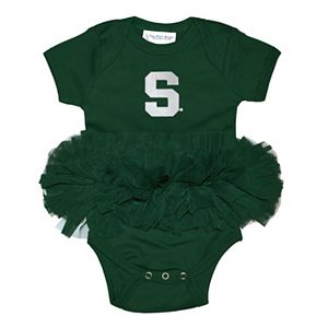 Baby Michigan State Spartans Tutu Bodysuit