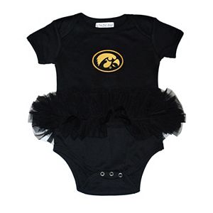 Baby Iowa Hawkeyes Tutu Bodysuit