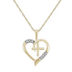 Hoda Heart Necklace White Gold / 22 Inches +$140