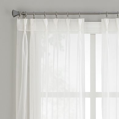 Window Curtainworks Soho Voile Pinch Pleat Window Curtain