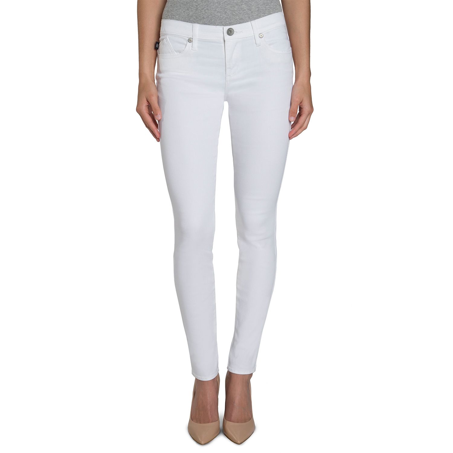 kohls womens white jeans