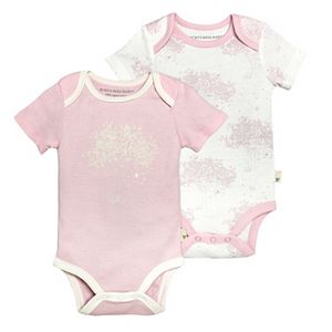 Baby Girl Burt's Bees Baby 2-pk. Organic Bodysuits