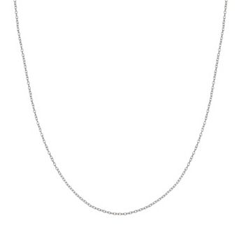 PRIMROSE Sterling Silver Rolo Chain Necklace - 18 in