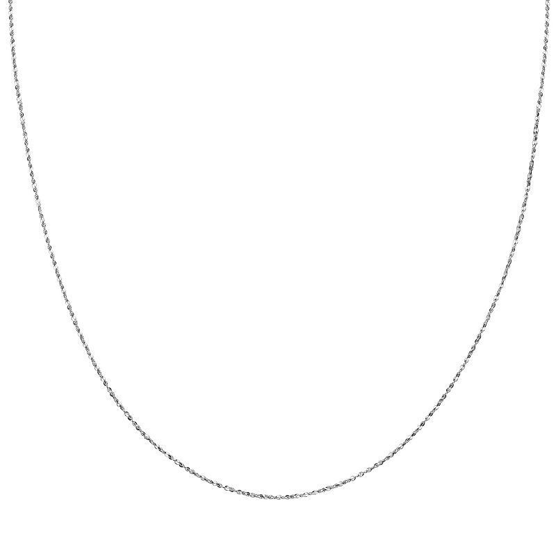 Sterling Silver Serpentine Chain Necklace - 24 in., Womens, Size: 24