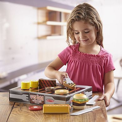 Melissa & Doug Grill & Serve BBQ Set