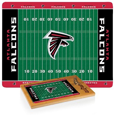 Picnic Time Atlanta Falcons Cutting Board Serving Tray