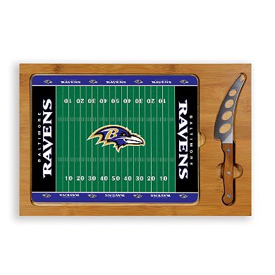Picnic Time Baltimore Ravens Cutting Board Serving Tray