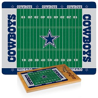 Picnic Time Dallas Cowboys Cutting Board Serving Tray