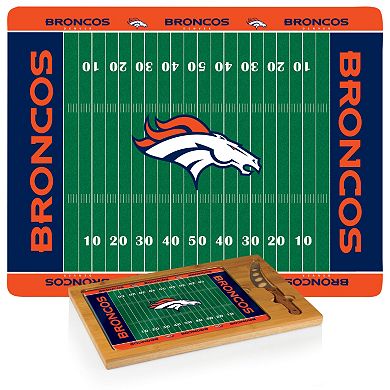 Picnic Time Denver Broncos Cutting Board Serving Tray