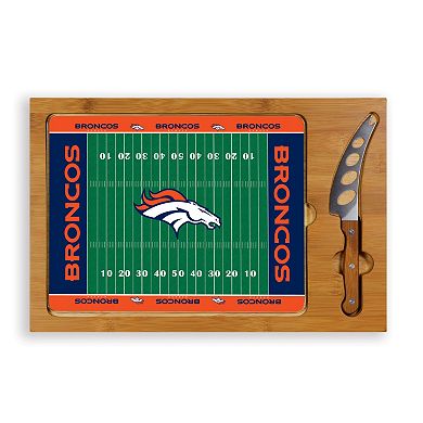 Picnic Time Denver Broncos Cutting Board Serving Tray