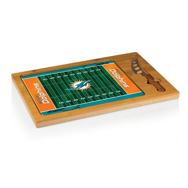 Picnic Time Miami Dolphins Cutting Board Serving Tray