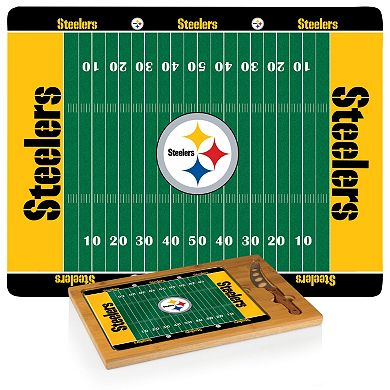 Picnic Time Pittsburgh Steelers Cutting Board Serving Tray