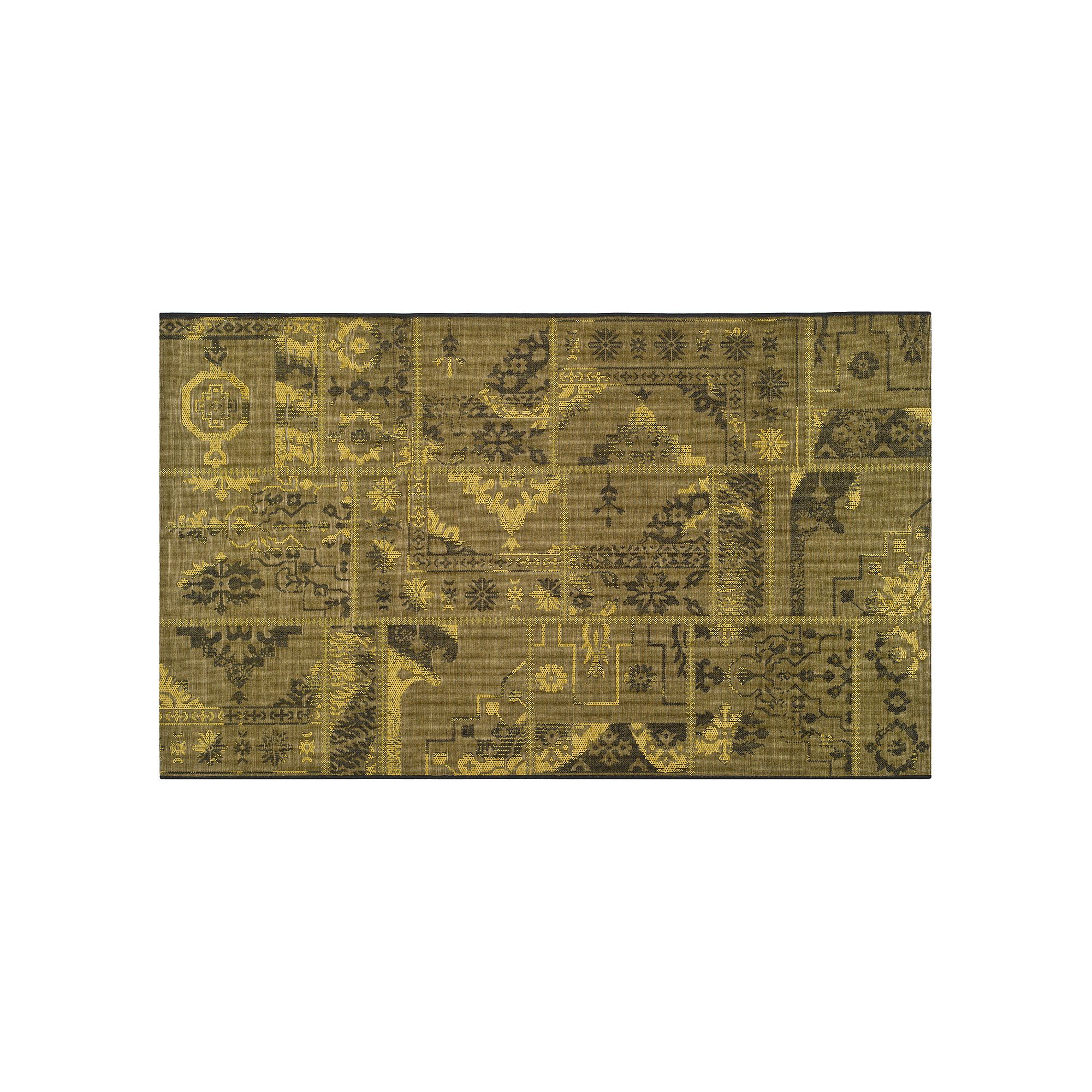 Safavieh Palazzo Samantha Vintage Velvet Rug, Black Green